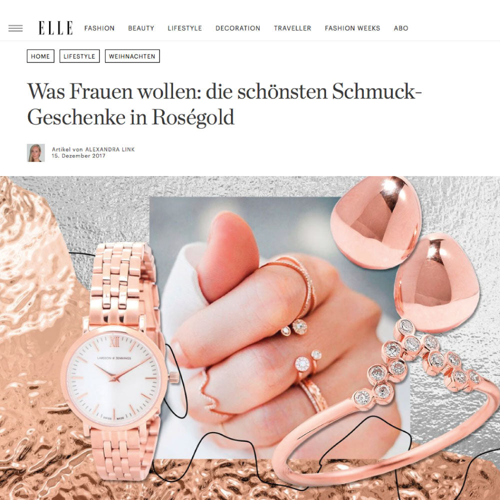 ELLE Online Germany, December 2017