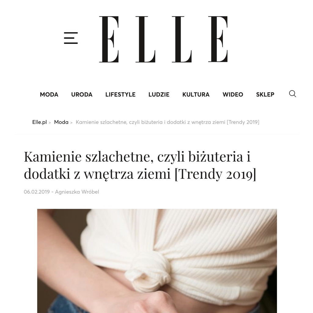 ELLE Online Poland, February 2019