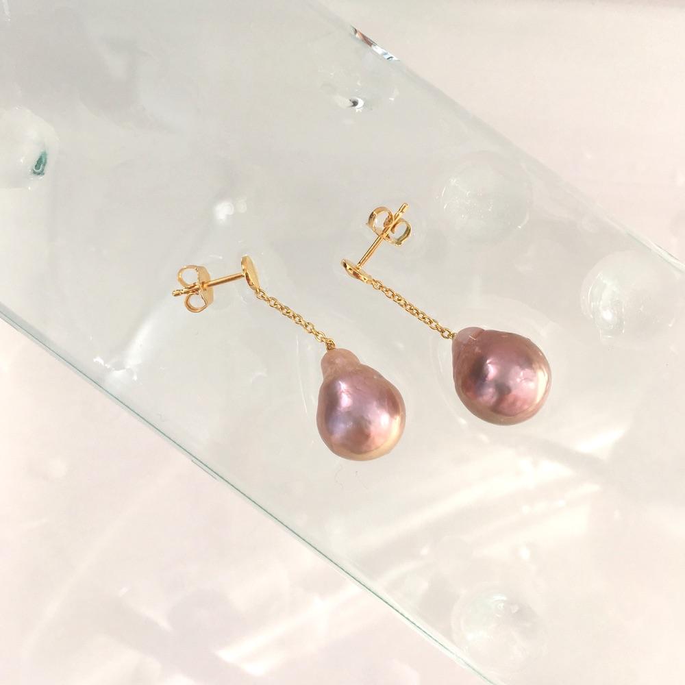 BAROQUE PEARL SET (Gold-plated)