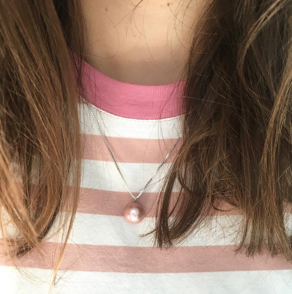 BAROQUE PEARL SET (Silver)